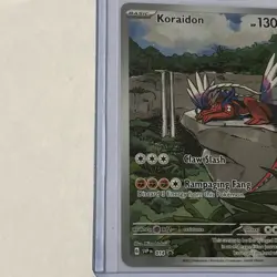 KORAIDON 2023 POKEMON SCARLET & VIOLET BLACK STAR PROMO #014 - Image 3
