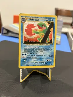 Politoed 8/75 Unlimited Holo Rare Pokemon TCG Neo Discovery MP - Image 1
