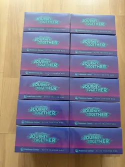Pokemon TCG Scarlet & Violet Journey Together Pokemon Center ETB x12 🎉✅ - Image 5