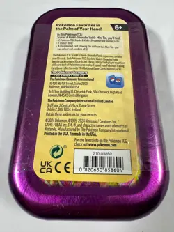 Pokemon TCG Shrouded Fable Mini Tin Zoroark Scarlet & Violet Sealed New - Image 3