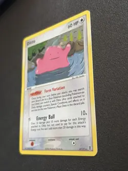 Ditto 4/112 Holo Pokemon Fire Red & Leaf Green 2004 MP - Image 2