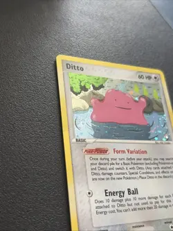 Ditto 4/112 Holo Pokemon Fire Red & Leaf Green 2004 MP - Image 3