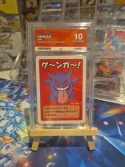 Gengar Old Maid 2019 Pokemon Centre Exclusive Babanuki Graded (ACE 10) Pokemon - Image 1