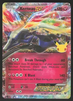 Xerneas EX 97/146 Pokemon TCG Celebrations Classic Collection NM - Image 1