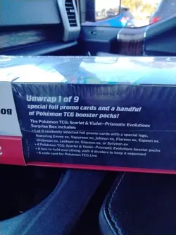 Pokemon TCG Prismatic Evolutions Suprise Box PLUS Booster Bundle Factory Sealed - Image 3