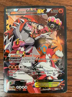 Team Magma's Groudon EX Double Crisis Holo - 15/34 | VG-VGX - Pokemon TCG - Image 1