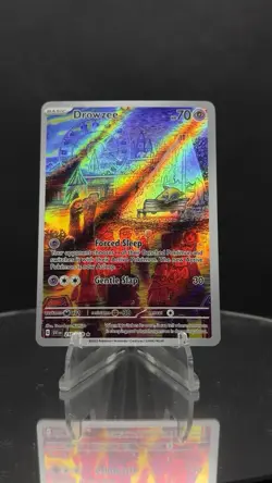 Pokemon TCG Drowzee Scarlet & Violet Base Set 210/198 Tomokazu Kamiya - Image 1