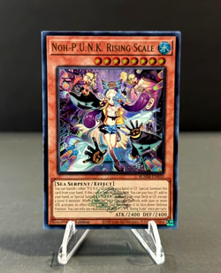 Yu-Gi-Oh! Noh-P.U.N.K. Rising Scale BLMM-EN050 Ultra Rare 1st Edition - Image 1