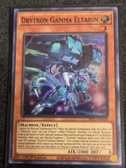 Yugioh! Drytron Gamma Eltanin - MP21-EN238 - Super Rare - 1st Edition Near Mint, - Image 1