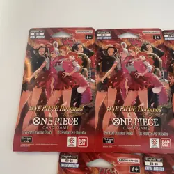 ONE PIECE Heroines EB-03 Sleeved Booster pack English - Lot of 5 - New / Sealed - Image 2