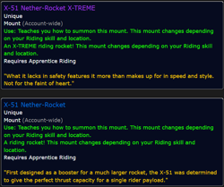 X-51 Nether-Rocket - WOW TCG World of Warcraft - Unscratched Loot - Image 3