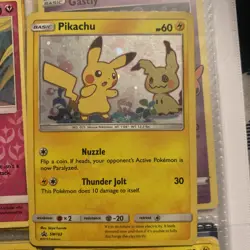 Pikachu - Sun and Moon - SM162 - Pokemon Card - Promo Holo NM - Image 1