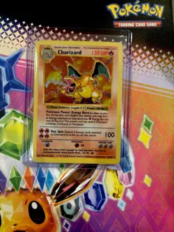 Charizard Holo Card 004/102 Base Set Shadowless Light to Moderately Played Rare - Image 1