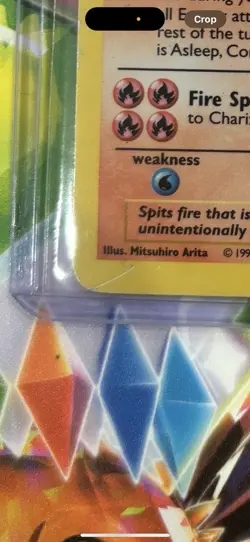 Charizard Holo Card 004/102 Base Set Shadowless Light to Moderately Played Rare - Image 3