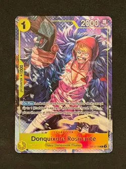 One Piece | Donquixote Rosinante (Illustration Box Vol.6) OP12-108 Promo Card - Image 1