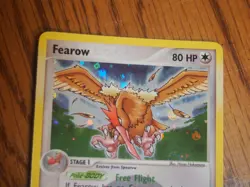 Pokemon 2004 Pokemon Fire Red Leaf Green Fearow foil card, mint condition - Image 2