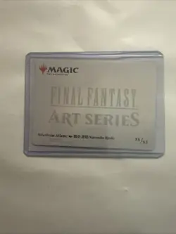 MTG Nibelheim Aflame Art Card Art Series: Final Fantasy - Image 2