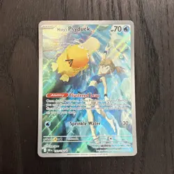 Misty's Psyduck Holo Illustration Rare Card 193/182 Sv10: Destined Rivals - Image 2