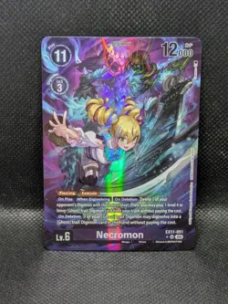 Digimon Card Game Necromon EX11-051 SR* Alternate Art - Image 1