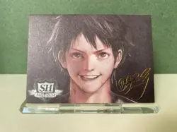 One Piece Anime Trading Card SH 13 Voicer Signature Sketch Card LUFFY 628/666 - Image 1