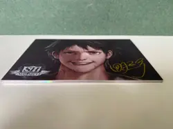 One Piece Anime Trading Card SH 13 Voicer Signature Sketch Card LUFFY 628/666 - Image 3