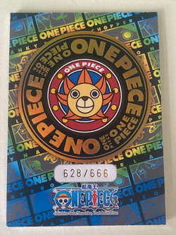 One Piece Anime Trading Card SH 13 Voicer Signature Sketch Card LUFFY 628/666 - Image 5