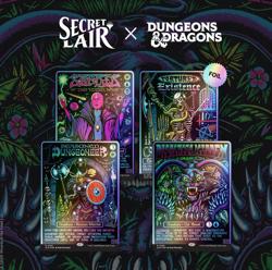 Secret Lair x Dungeons and Dragons: Black Lights & Dark Dungeons FOIL PRESALE - Image 1