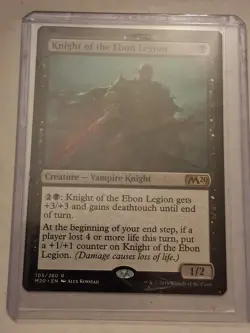 Knight of the Ebon Legion Core Set 2020 Regular - Image 1
