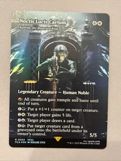 Noctis Lucis Caelum (Kenrith, the Returned King) Final Fantasy Foil Showcase - Image 2