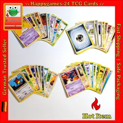 40x Pokemon Karten Vintage POOR! Sammlung gemischt div. Set TCG non Holo /U3 - Image 1
