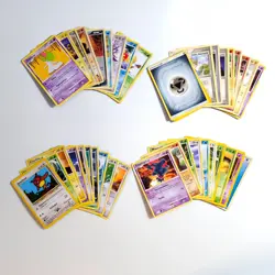 40x Pokemon Karten Vintage POOR! Sammlung gemischt div. Set TCG non Holo /U3 - Image 2
