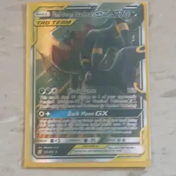 Pokemon Umbreon & Darkrai GX TAG TEAM Ultra Rare Holo 125/236 270 HP - Image 1