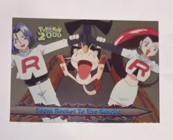 2000 Topps Pokemon The Movie 2000 Team Rocket To The Rescue Blue Label holo - Image 1
