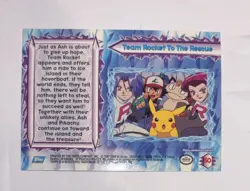 2000 Topps Pokemon The Movie 2000 Team Rocket To The Rescue Blue Label holo - Image 2