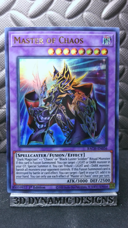 | Yugioh Master of Chaos BACH-EN036 1st Ultra Rare Battle Of Chaos NM/M 🔥 | - Image 1
