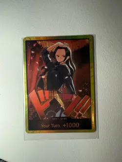 DON!! Card (Nico Robin) (Gold) Extra Booster: One Piece Heroines Edition Foil - Image 1
