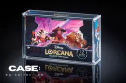 Disney Lorcana Acryl Case Schutzbox Booster Display Protective strong Magnet TCG - Image 1