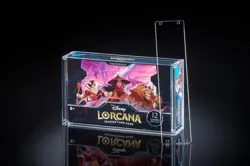 Disney Lorcana Acryl Case Schutzbox Booster Display Protective strong Magnet TCG - Image 2