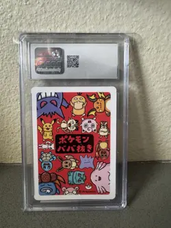 2019 Pokemon CGC Gem Mint 10 Jigglypuff JPN Pokemon Playing Cards Old Maid - Image 2