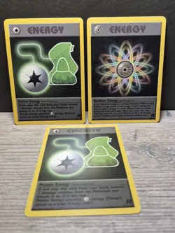 2 Potion Energy 82/82 Team Rocket & Rainbow Energy 80/82 3 Card Lot - Image 1