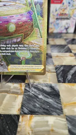 Pokemon TCG Evolving Skies Turffield Stadium Gold Card 234/203 Secret Rare - Image 5