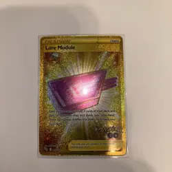 Pokemon TCG Lure Module Secret Ultra Rare Card 088/078 Gold - Image 1