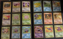 Vintage Pokemon Japanese Jungle Fossil Lot 19 Cards - Image 1