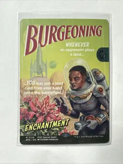 Burgeoning Showcase Special Guests MTG Card NM-Mint Condition - Image 1