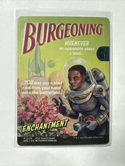 Burgeoning Showcase Special Guests MTG Card NM-Mint Condition - Image 2