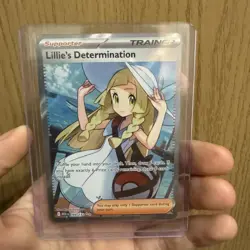 Lillie's Determination 169/132 - Mega Evolution - Pokemon Card - English - NM - Image 1