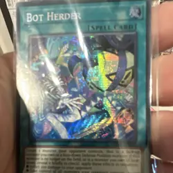Yu-Gi-Oh! TCG Bot Herder Spell Card Konami Holo 1st Edition MP25-EN149 - Image 1
