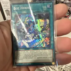 Yu-Gi-Oh! TCG Bot Herder Spell Card Konami Holo 1st Edition MP25-EN149 - Image 2