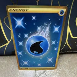 Pokemon Water Energy 231/198 Sword & Shield Secret Rare Holo Card - Image 1