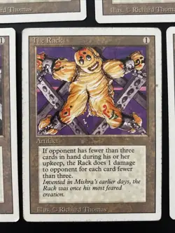 4x Black Vise Revised Edition Magic the Gathering MTG LP Bonus The Rack! - Image 5